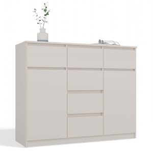 Komoda Malwa 2D6S KASZMIR BEŻ
