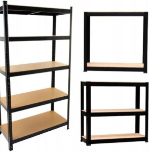 REGAL-MAGAZYNOWY-METALOWY-5-POLEK-875-KG-180x90x40-Maksymalne-obciazenie-polki-175-kg