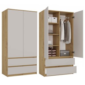 Szafa Malwa SS-90 DĄB ARTISAN KASZMIR