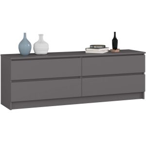 KOMODA K160 4SZ CLP PK GRAFIT SZARY
