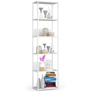 REGAŁ METALOWY LOFT 500 BIAŁY/BIAŁY