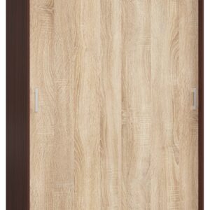 SZAFA PRZESUWNA 150 cm CLP MONO WENGE/SONOMA