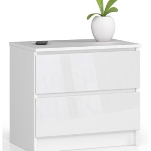 KOMODA K60 2SZ CLP PK BIAŁY POŁYSK