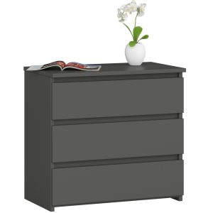 KOMODA CL3 3SZ CLP PK GRAFIT SZARY