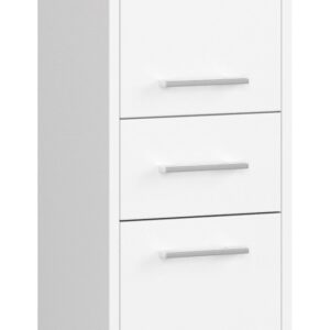 SZAFKA ŁAZIENKA FIN SŁUPEK 30 2D 1SZ 85cm PK BIAŁY