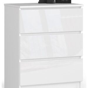 KOMODA K60 3SZ CLP PK BIAŁY POŁYSK