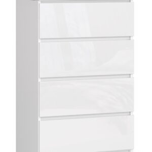 KOMODA K60 4SZ CLP PK BIAŁY POŁYSK