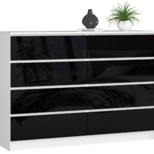KOMODA K140 8SZ CLP PK CZARNY POŁYSK