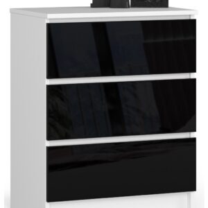 KOMODA K60 3SZ CLP PK CZARNY POŁYSK