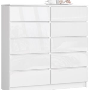 KOMODA K120 10SZ CLP PK BIAŁY POŁYSK