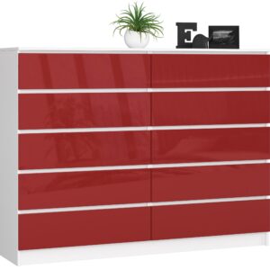KOMODA K160 10SZ CLP PK CZERWONY POŁYSK