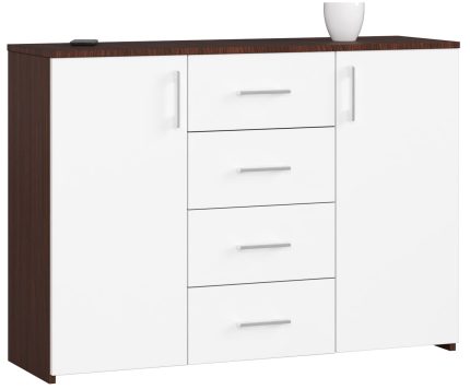 KOMODA K45 PK WENGE / BIAŁY