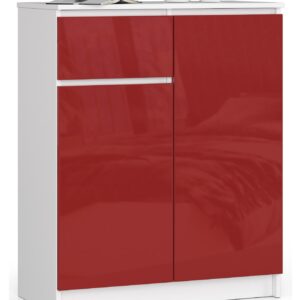 KOMODA K80 2D 1SZ CLP PK CZERWONY POŁYSK