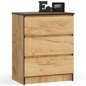 KOMODA K60 3SZ CLP PK DĄB CRAFT